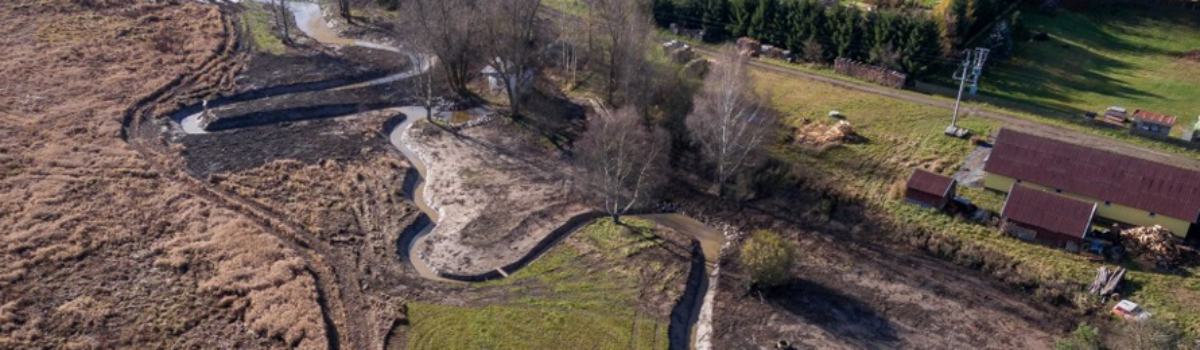 Povodí Moravy staví v Herálci přírodě blízká protipovodňová opatření